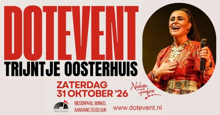 DOT Event – Trijntje Oosterhuis — muziek in Schagen