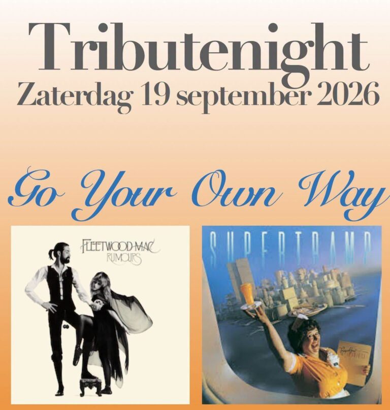 Tribute Night: Fleetwood Mac & Supertramp — muziek in Schagen