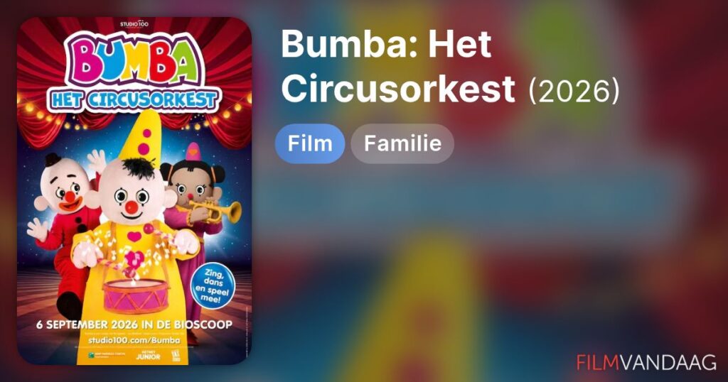Bumba: het circusorkest (2026) in Schagen