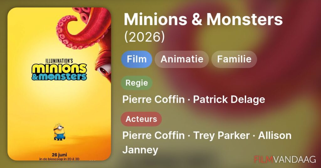 Minions & Monsters (2026) in Schagen