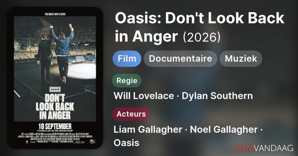 Oasis: Don’t Look Back in Anger (2026) in Schagen