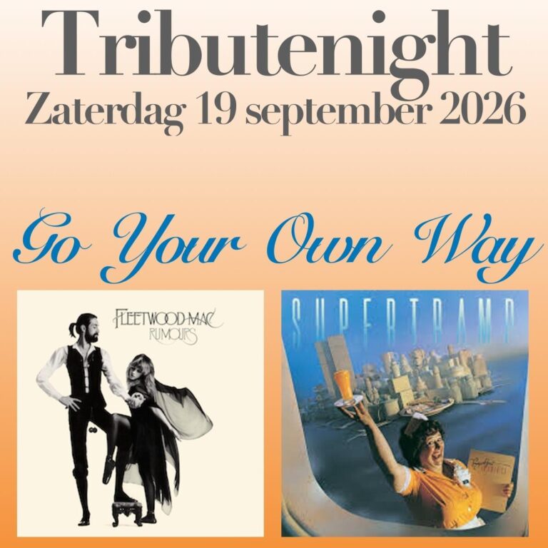 Tribute Night | Fleetwood Mac & Supertramp — muziek in Schagen
