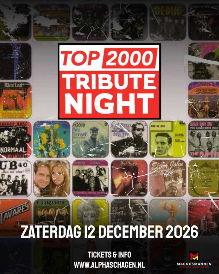 Top2000 Tribute Night — muziek in Schagen