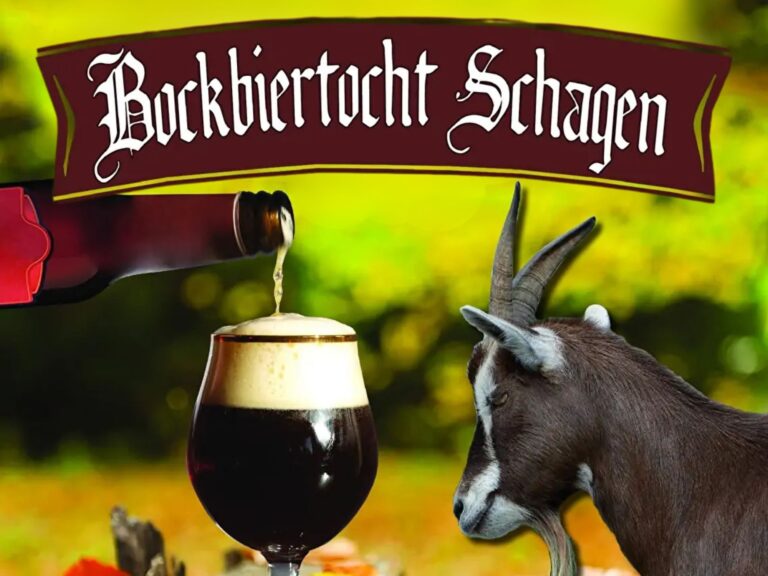 Bockbiertocht — markt-eten in Schagen
